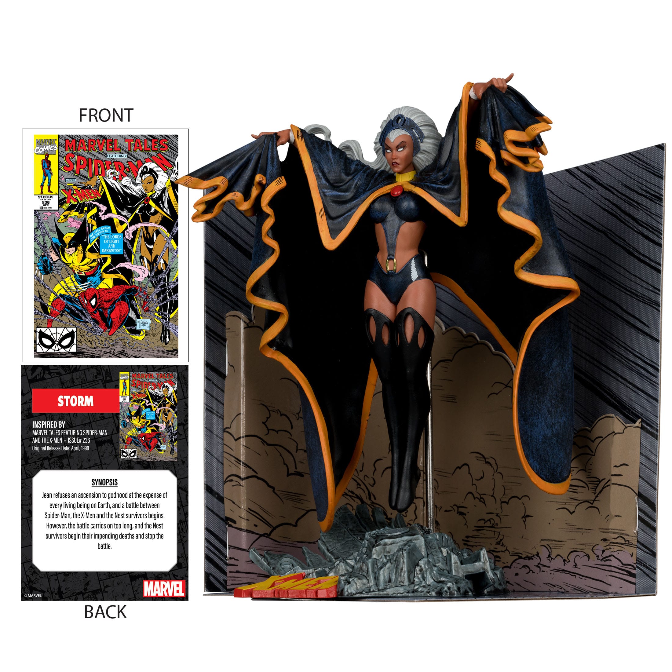 Marvel Collection PVC Statue 1/10 Storm (Marvel Tales featuring Spider-Man and The X-Men #236) 18 cm