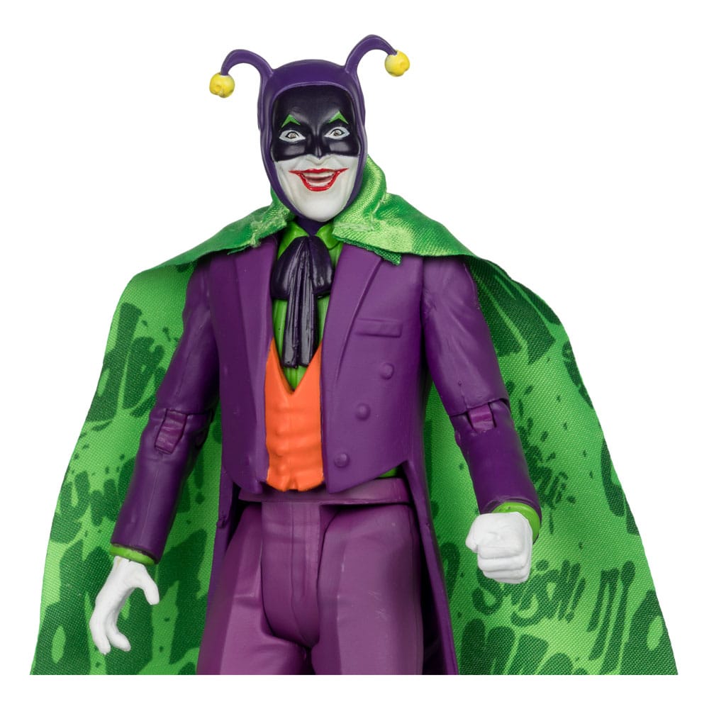 DC Retro Actionfigur und Fahrzeug Batman 66 Batmobil with Joker (Gold Label)