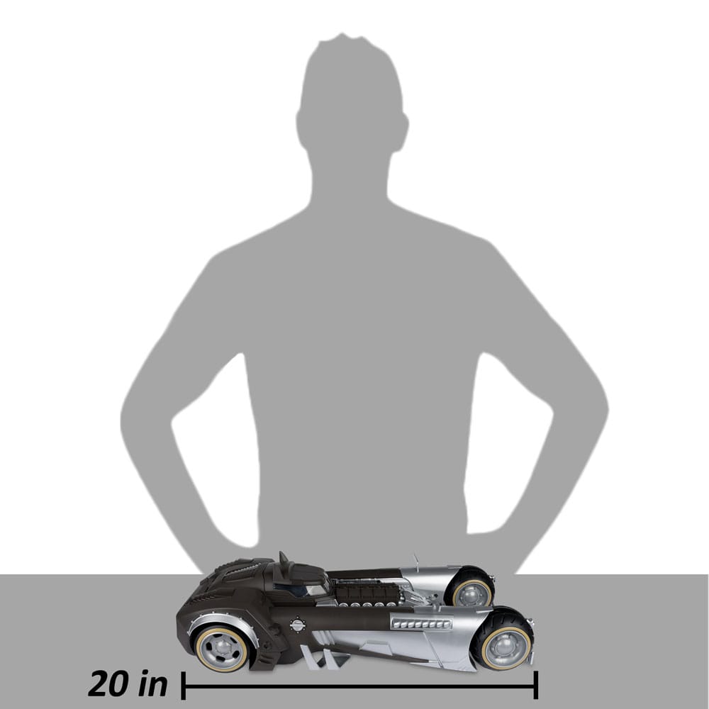 DC Multiverse Fahrzeug White Knight Batmobile (Gold Label) 18 cm