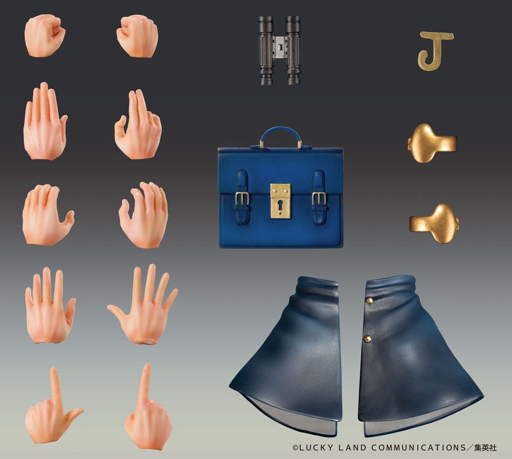 JoJo's Bizarre Adventure Part4 Super Action Actionfigur Chozokado Big (Josuke Higashikata) 22 cm