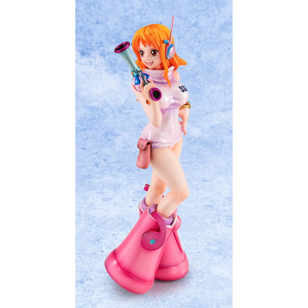 One Piece Portrait Of Pirates PVC Statue Nami Evolutionary History 25 cm