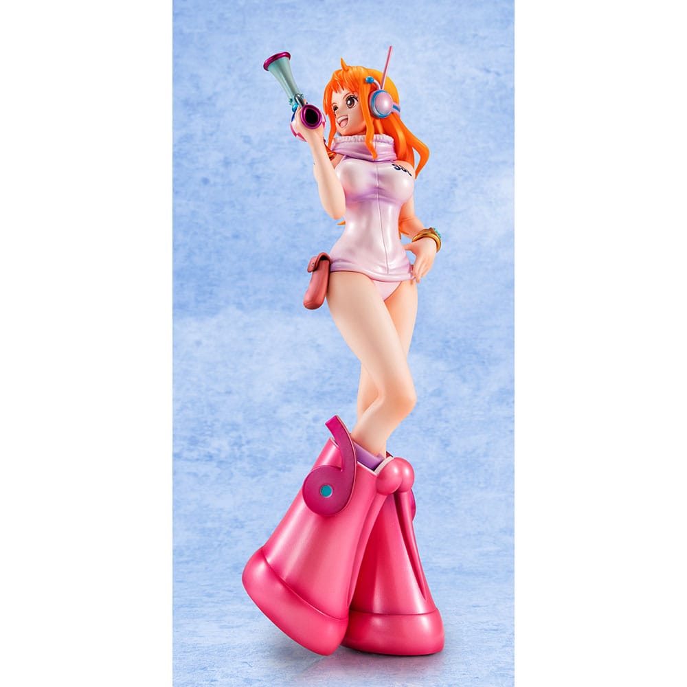 One Piece Portrait Of Pirates PVC Statue Nami Evolutionary History 25 cm