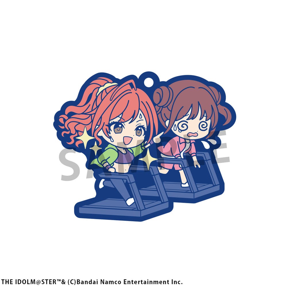 The Idolmaster Shiny Colors Gummi-Anhänger Vol. 2 6 cm Sortiment Buddy Collection (6)