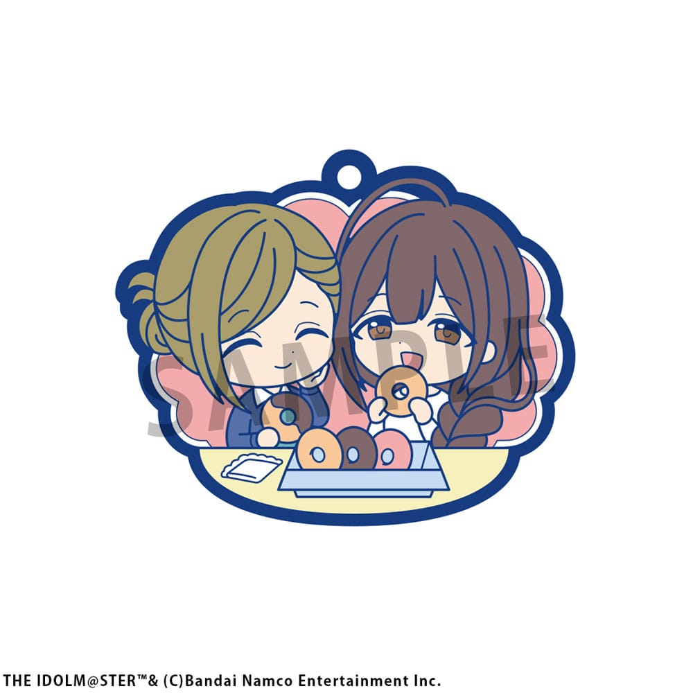 The Idolmaster Shiny Colors Gummi-Anhänger Vol. 2 6 cm Sortiment Buddy Collection (6)