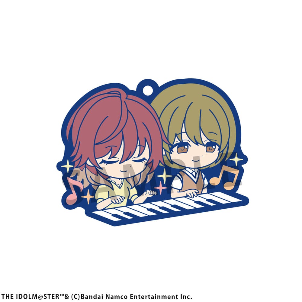The Idolmaster Shiny Colors Gummi-Anhänger Vol. 2 6 cm Sortiment Buddy Collection (6)