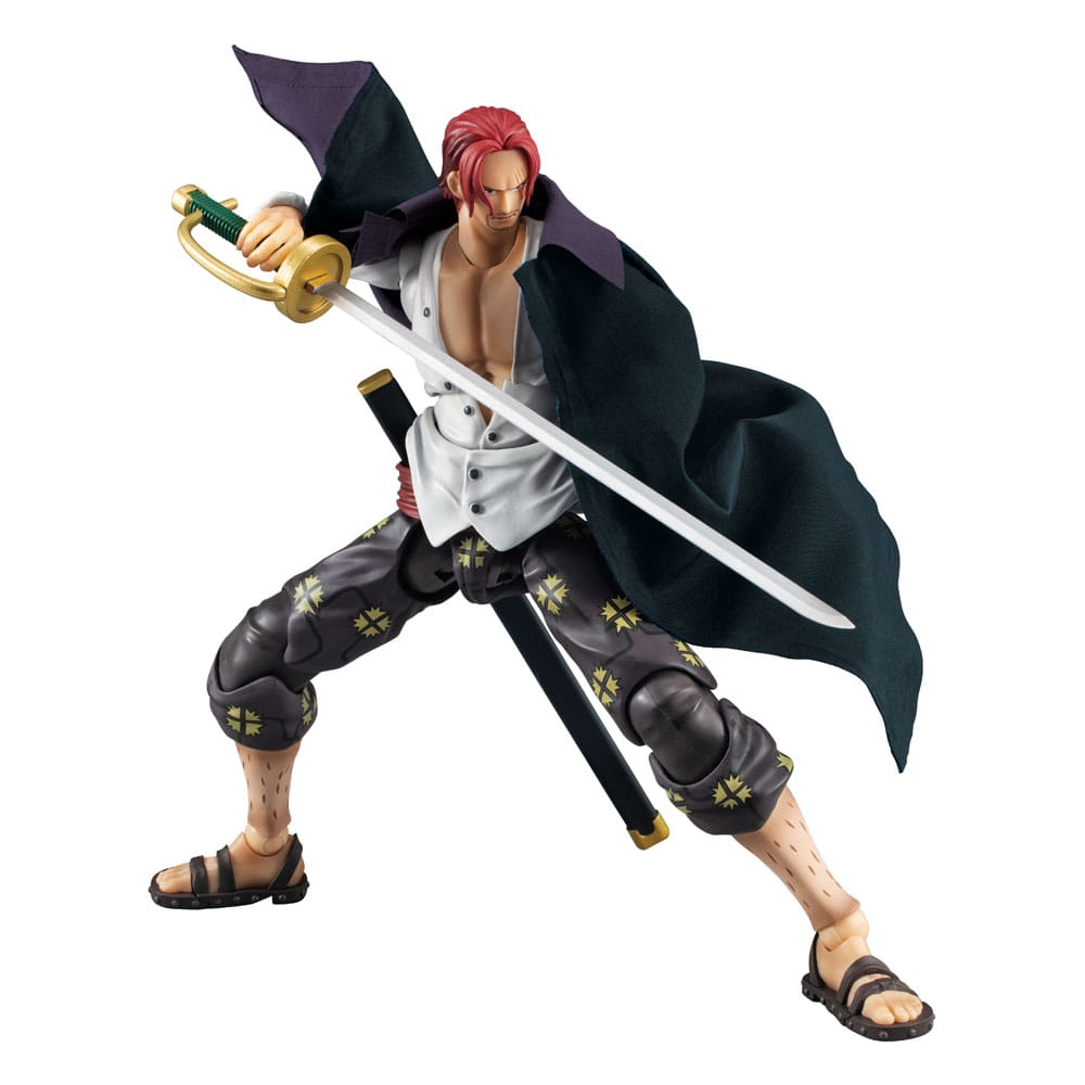 One Piece Variable Action Heroes Actionfigur Red-haired Shanks Ver. 1.5 19 cm
