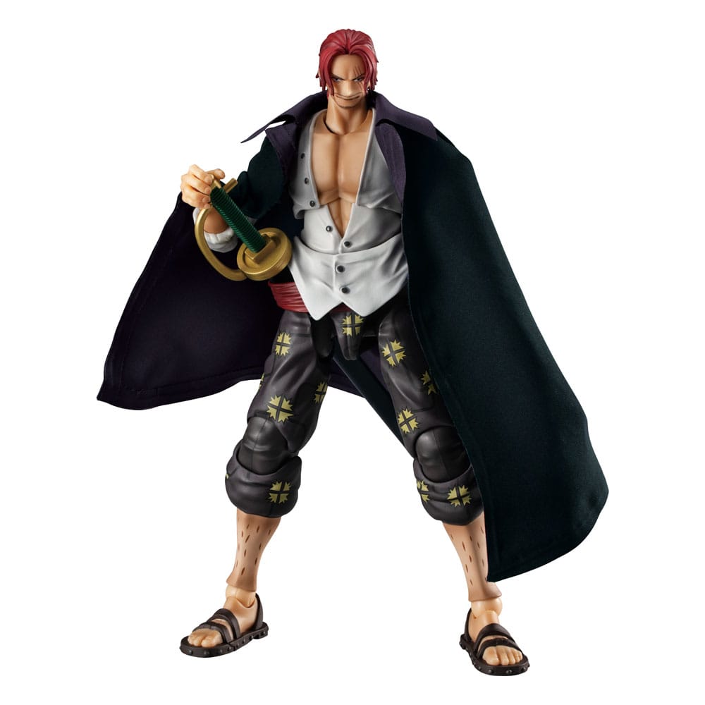 One Piece Variable Action Heroes Actionfigur Red-haired Shanks Ver. 1.5 19 cm