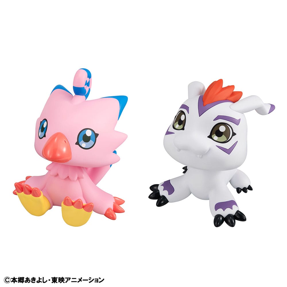Digimon Adventure Look Up PVC Statuen Piyomon & Gomamon 11 cm (with gift)