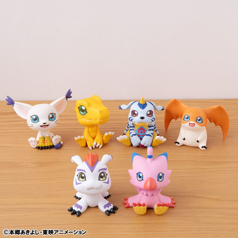 Digimon Adventure Look Up PVC Statuen Piyomon & Gomamon 11 cm (with gift)