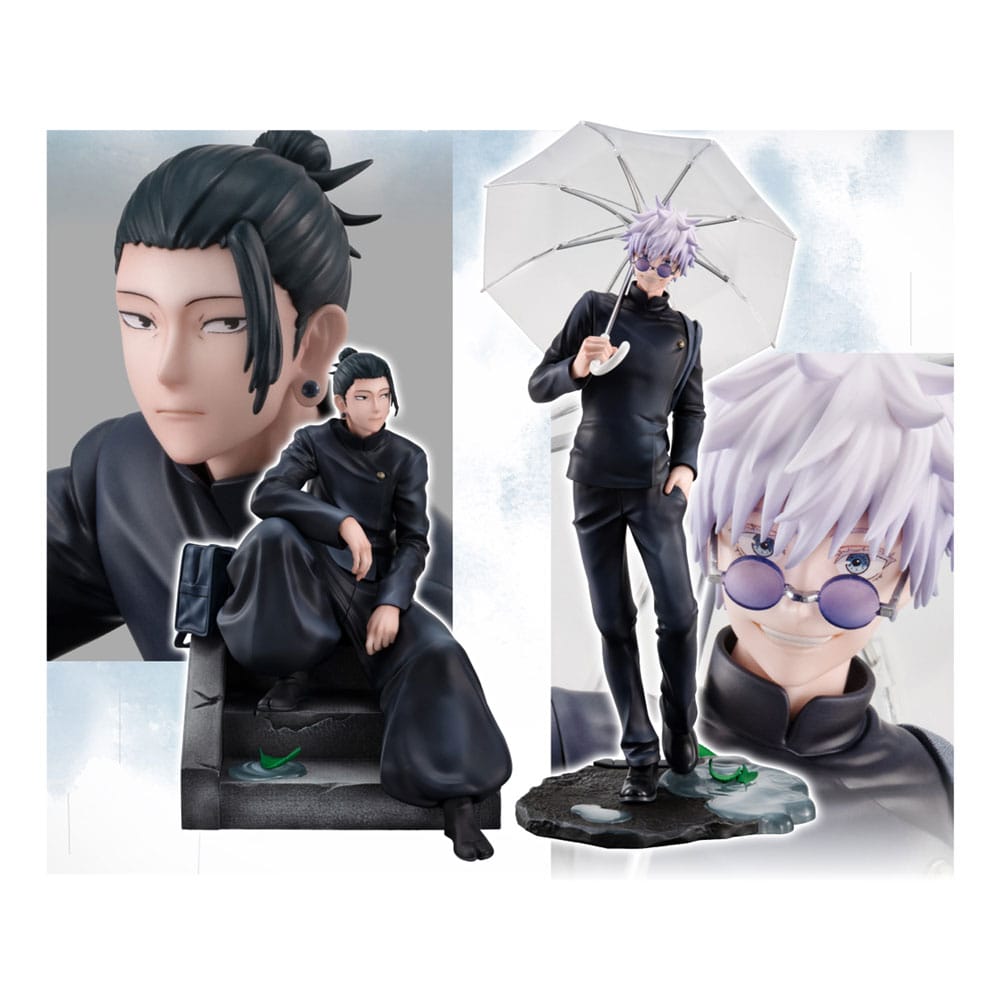 Jujutsu Kaisen PVC Statuen 2er-Pack Suguru Geto & Satoru Gojo Kosen Ver. (with gift)