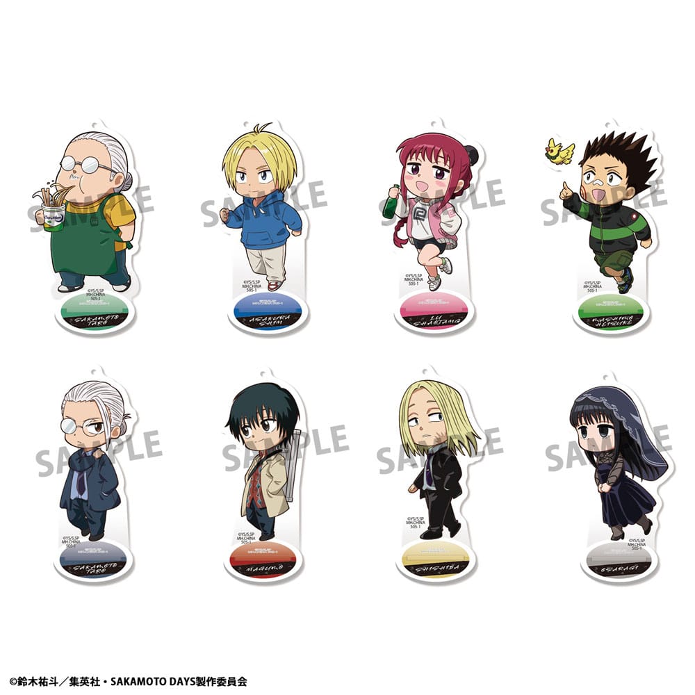 Sakamoto Days TokoToko Acryl Figuren Display 9 cm (8)