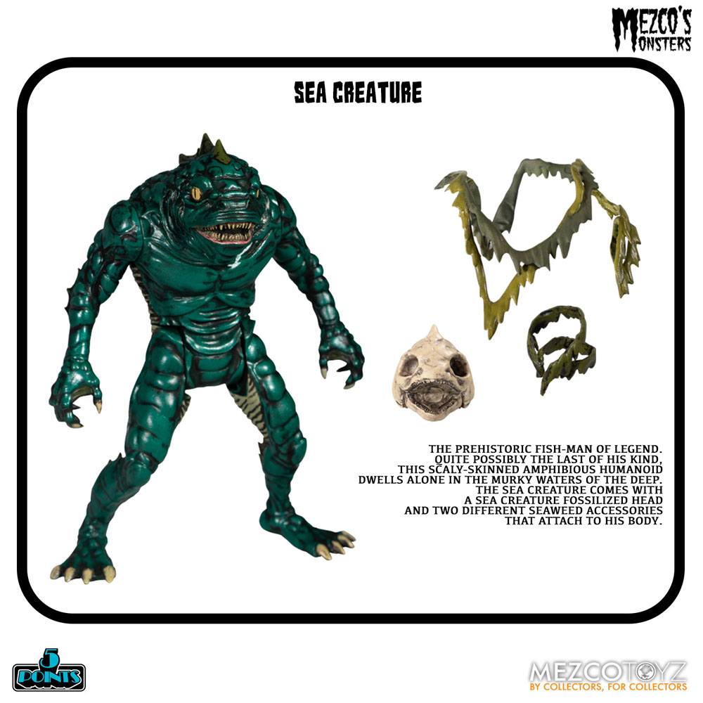Mezco's Monsters 5 Points Actionfiguren Tower of Fear Deluxe Box Set 9 cm