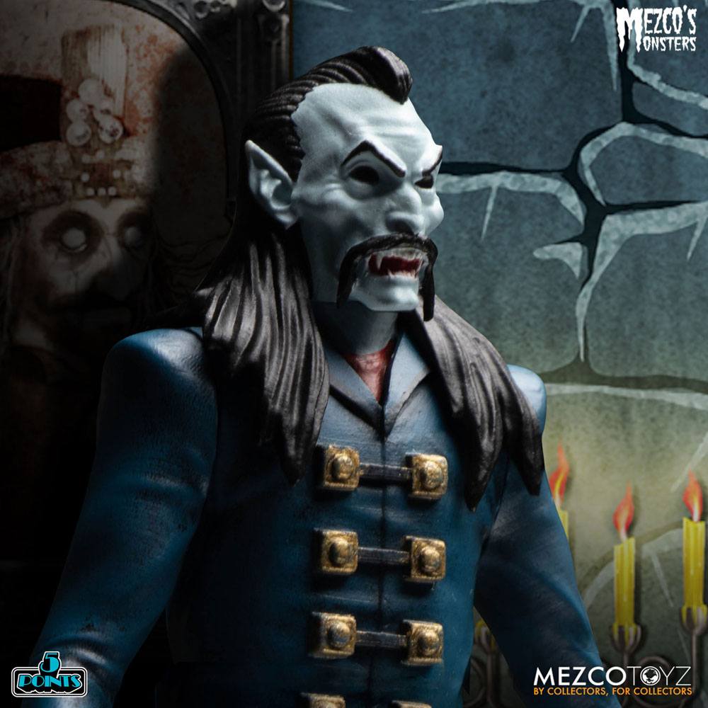 Mezco's Monsters 5 Points Actionfiguren Tower of Fear Deluxe Box Set 9 cm
