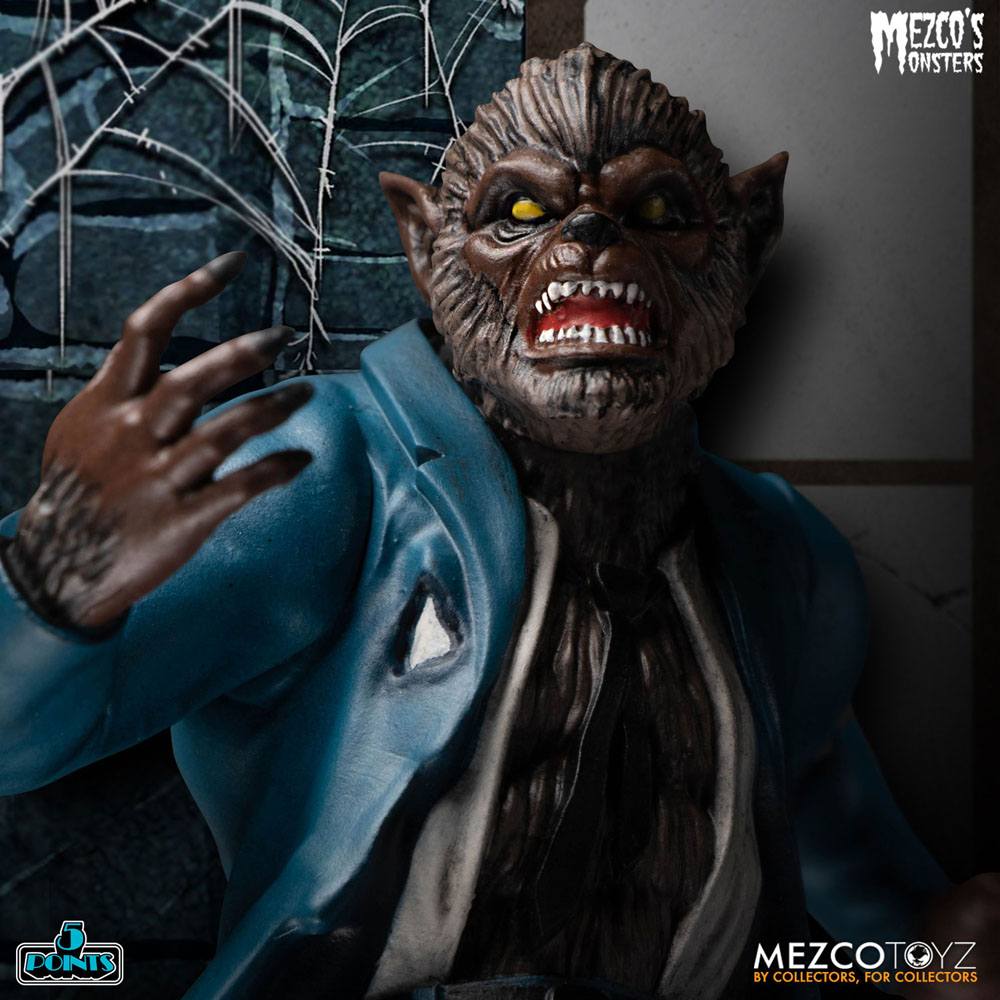 Mezco's Monsters 5 Points Actionfiguren Tower of Fear Deluxe Box Set 9 cm