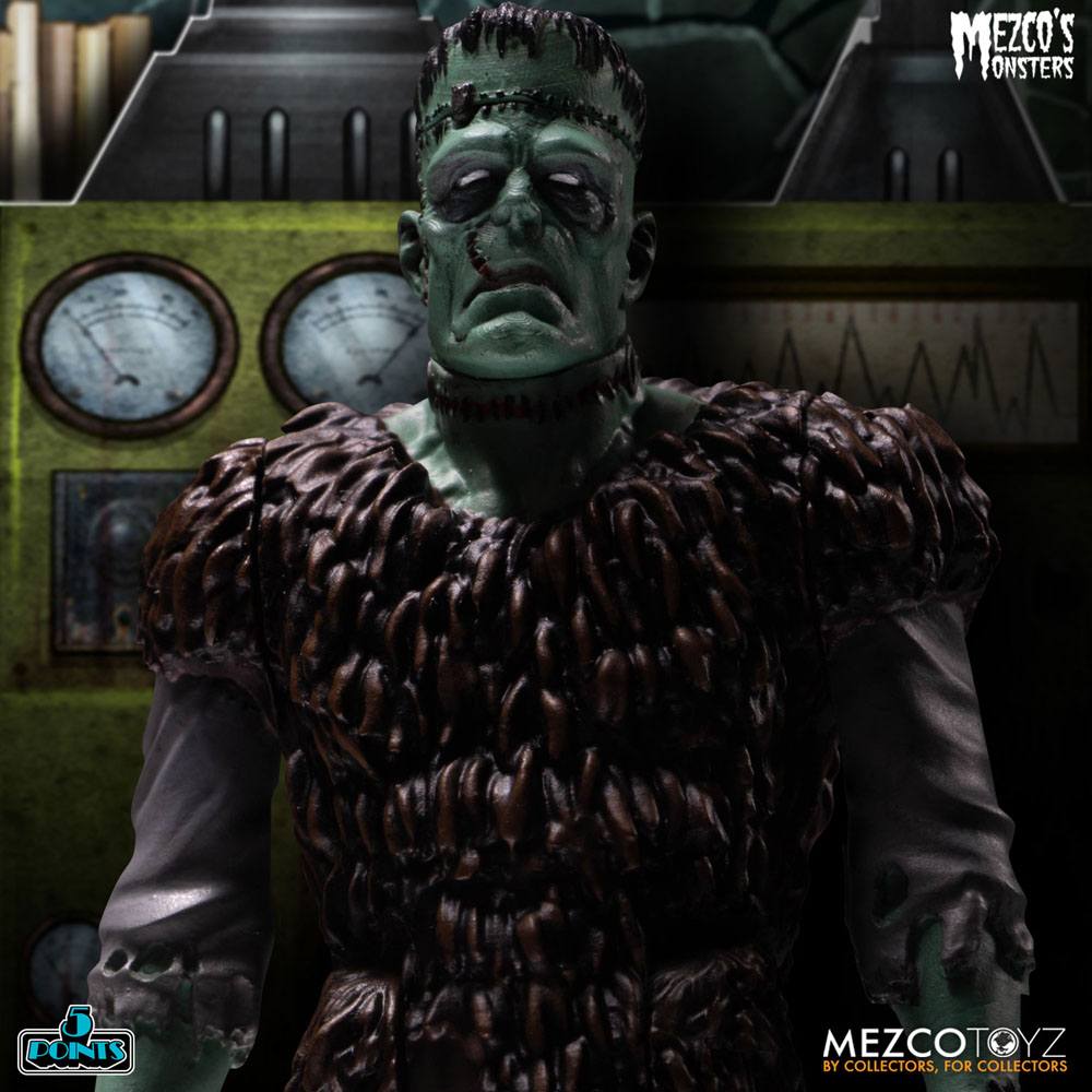 Mezco's Monsters 5 Points Actionfiguren Tower of Fear Deluxe Box Set 9 cm