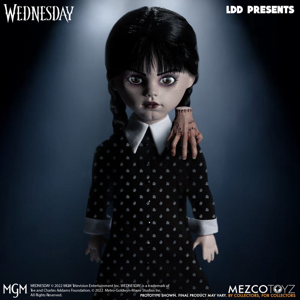 Wednesday Living Dead Dolls Puppe Wednesday Addams 25 cm