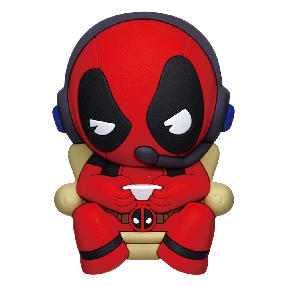 Marvel Relief-Magnet Deadpool Gaming