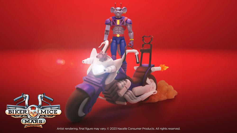 Biker Mice From Mars Fahrzeug Modo's Mondo Chopper 25 cm
