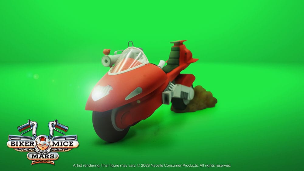 Biker Mice From Mars Fahrzeug Vinnie's Radical Rocket Sled 25 cm
