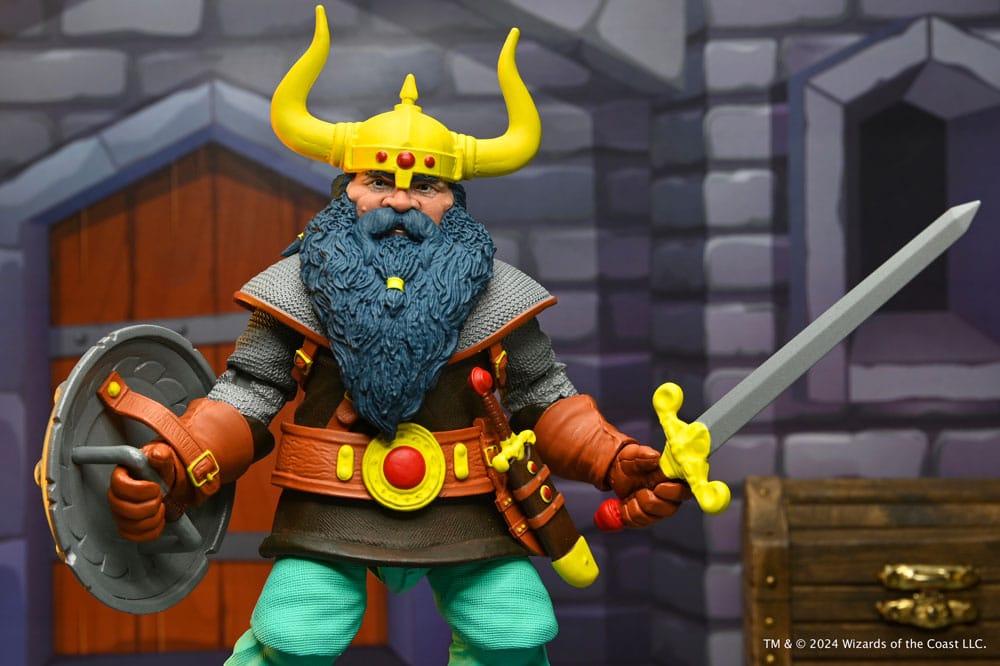 Dungeons and Dragons Scale Actionfigur 50th Anniversary Elkhorn on Blister Card 18 cm