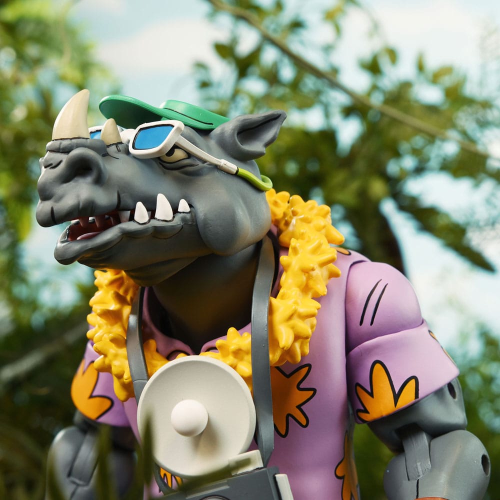 Teenage Mutant Ninja Turtles (Cartoon 1980) Actionfiguren 2er-Pack Vacation Bebop and Rocksteady 18 cm