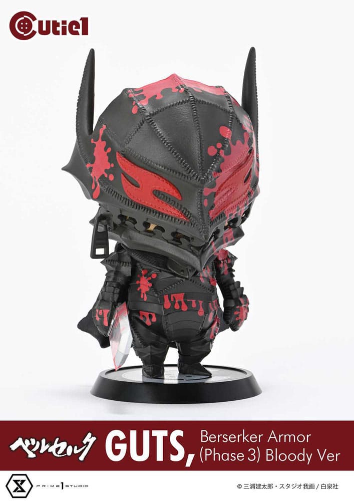 Berserk Cutie1 PVC Figur Guts Berserker Armor (Phase 3) Bloody Ver. 12 cm
