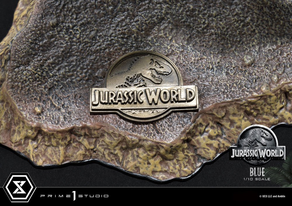 Jurassic World: Fallen Kingdom Prime Collectibles Statue 1/10 Blue (Open Mouth Version) 17 cm