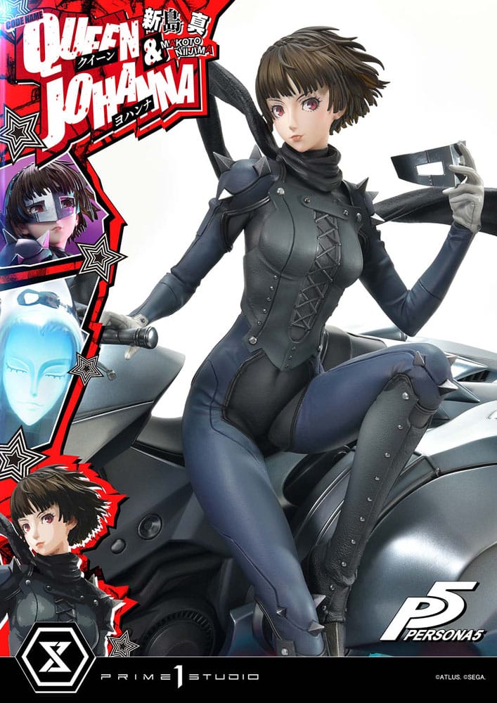 Persona 5 Premium Masterline Series Statue 1/4 Makoto Niijima "Queen" & Johanna Bonus Version 42 cm        