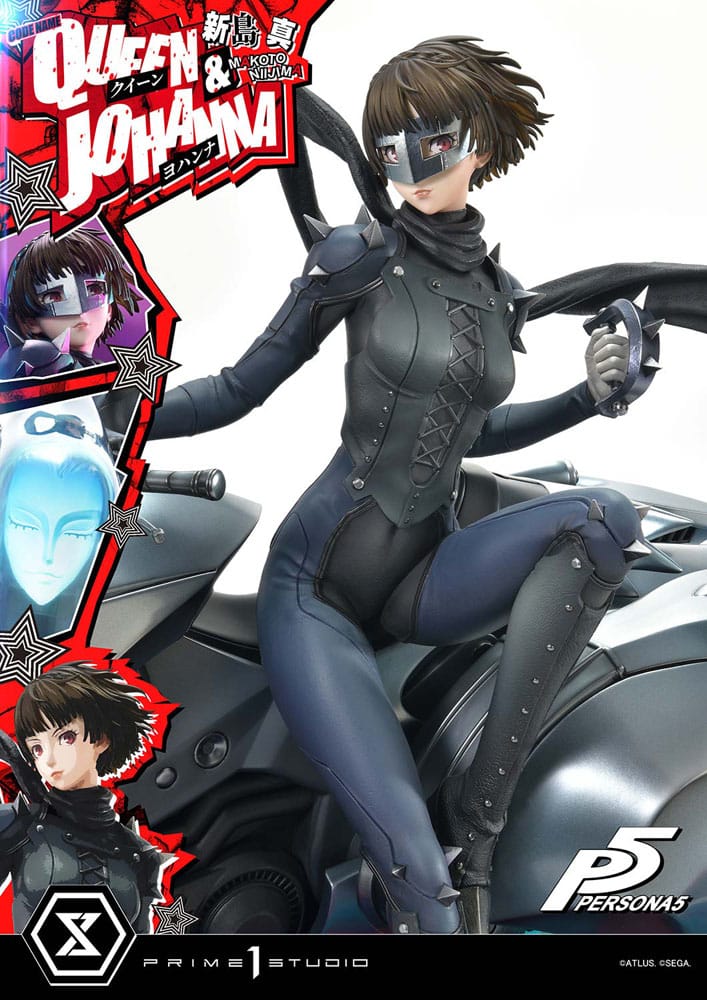 Persona 5 Premium Masterline Series Statue 1/4 Makoto Niijima "Queen" & Johanna Bonus Version 42 cm        