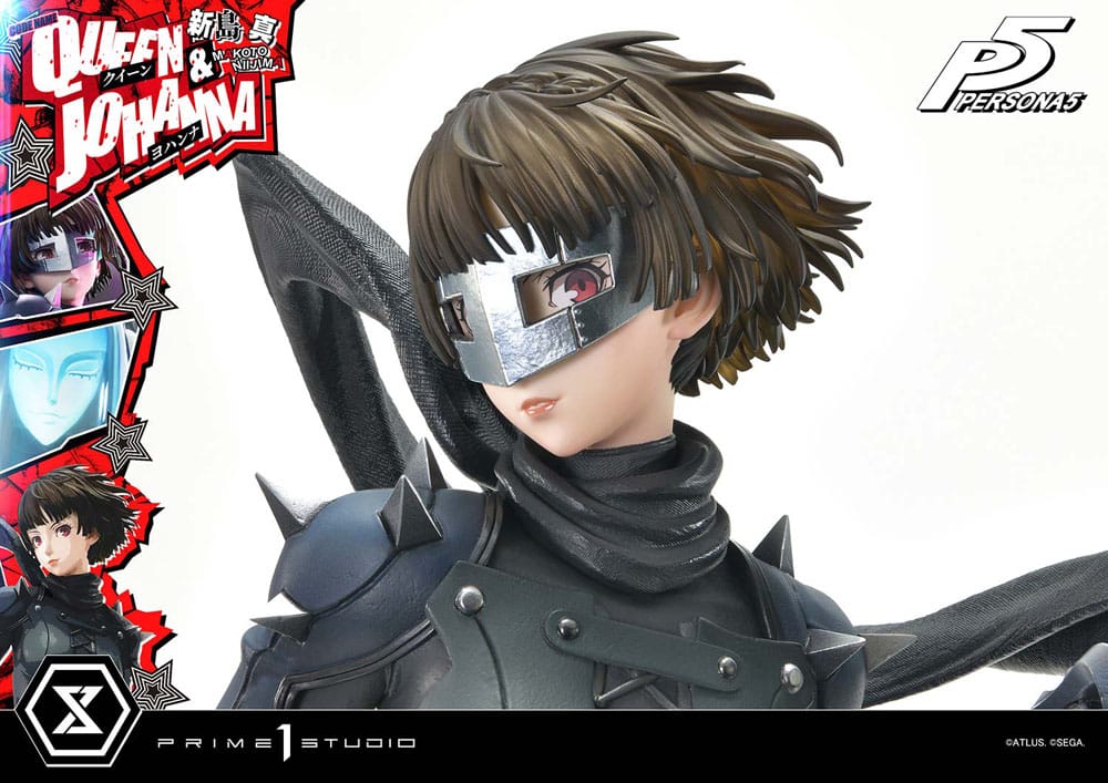 Persona 5 Premium Masterline Series Statue 1/4 Makoto Niijima "Queen" & Johanna Bonus Version 42 cm        