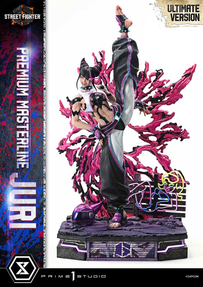 Street Fighter 6 Premium Masterline Series Statue 1/4 Juri Ultimate Bonus Version 58 cm           