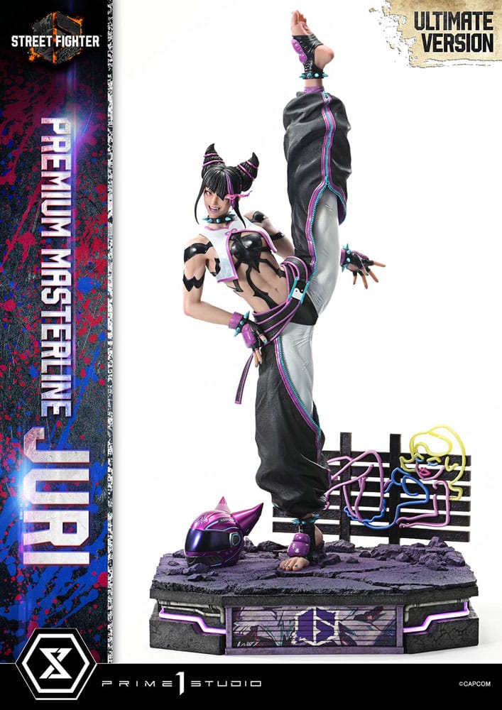 Street Fighter 6 Premium Masterline Series Statue 1/4 Juri Ultimate Bonus Version 58 cm           