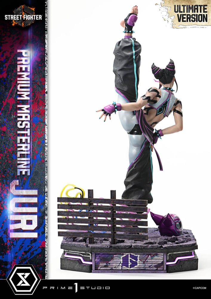 Street Fighter 6 Premium Masterline Series Statue 1/4 Juri Ultimate Bonus Version 58 cm           