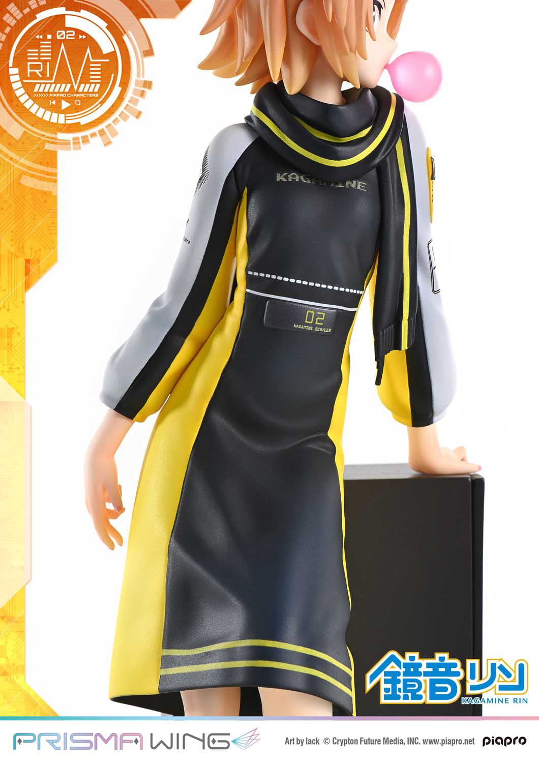 Vocaloid Piapro Characters Prisma Wing PVC Statue 1/7 Kagamine Rin (Art by lack) 21 cm  