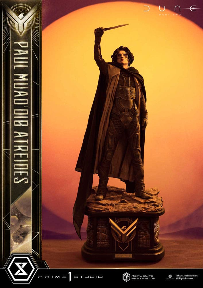 Dune: Part Two Real Elite Masterline Series Statue 1/3 Paul Atreides 90 cm              
