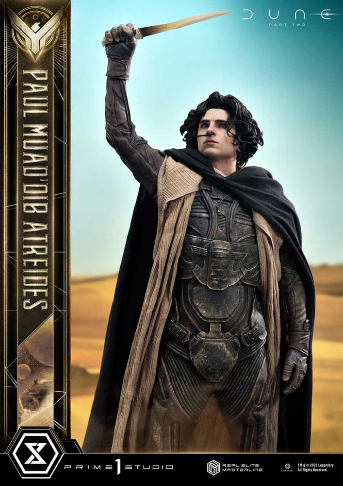 Dune: Part Two Real Elite Masterline Series Statue 1/3 Paul Atreides 90 cm              