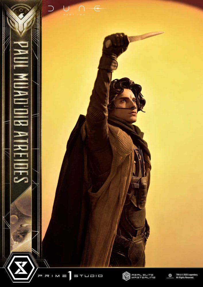 Dune: Part Two Real Elite Masterline Series Statue 1/3 Paul Atreides 90 cm              