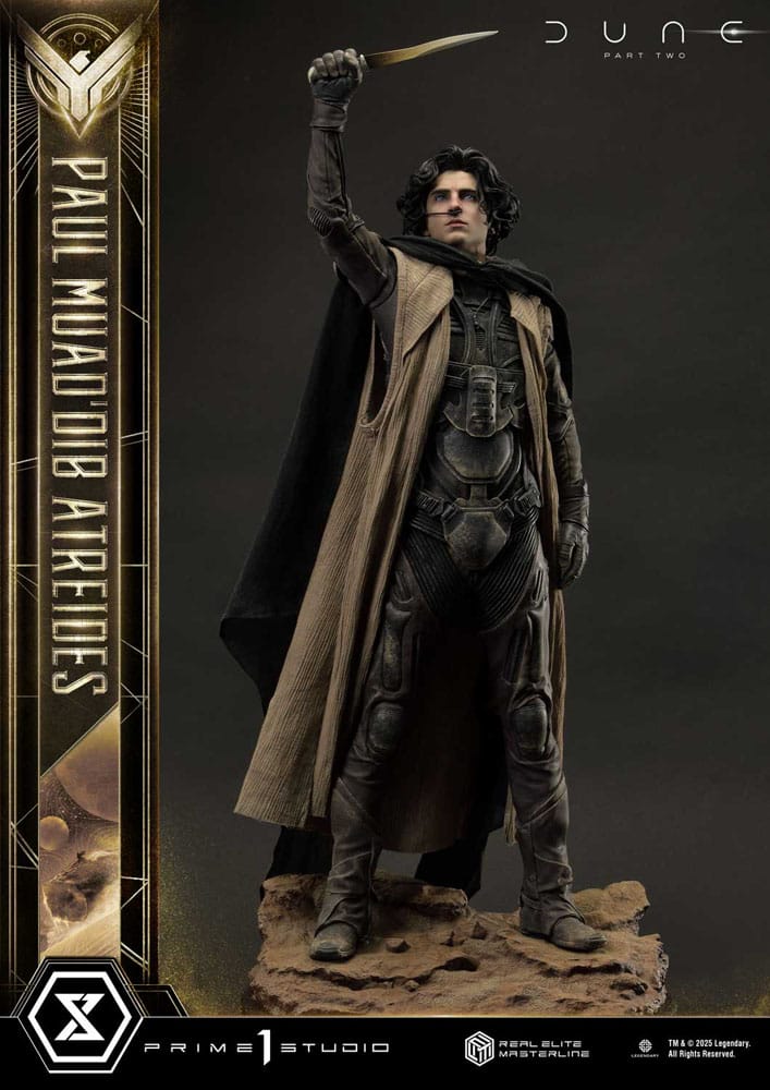 Dune: Part Two Real Elite Masterline Series Statue 1/3 Paul Atreides 90 cm              