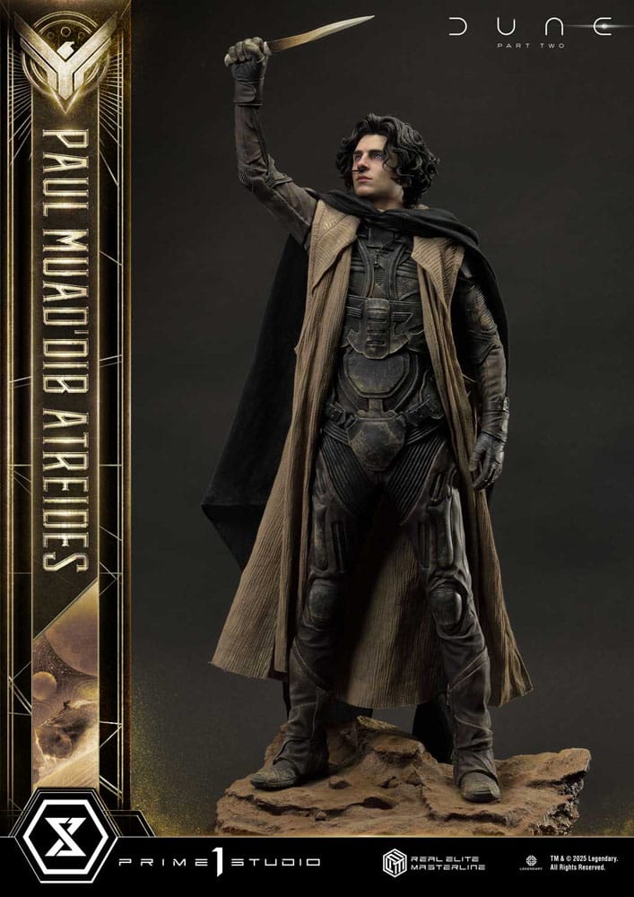 Dune: Part Two Real Elite Masterline Series Statue 1/3 Paul Atreides 90 cm              