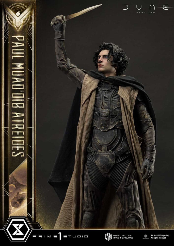 Dune: Part Two Real Elite Masterline Series Statue 1/3 Paul Atreides 90 cm              