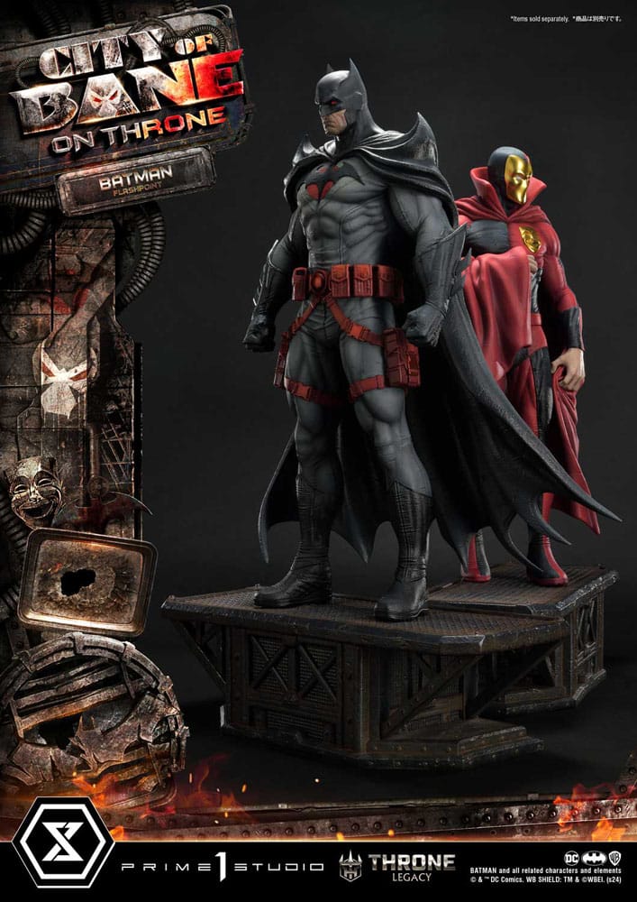 DC Comics Throne Legacy Collection Statue 1/4 Flashpoint Batman 60 cm