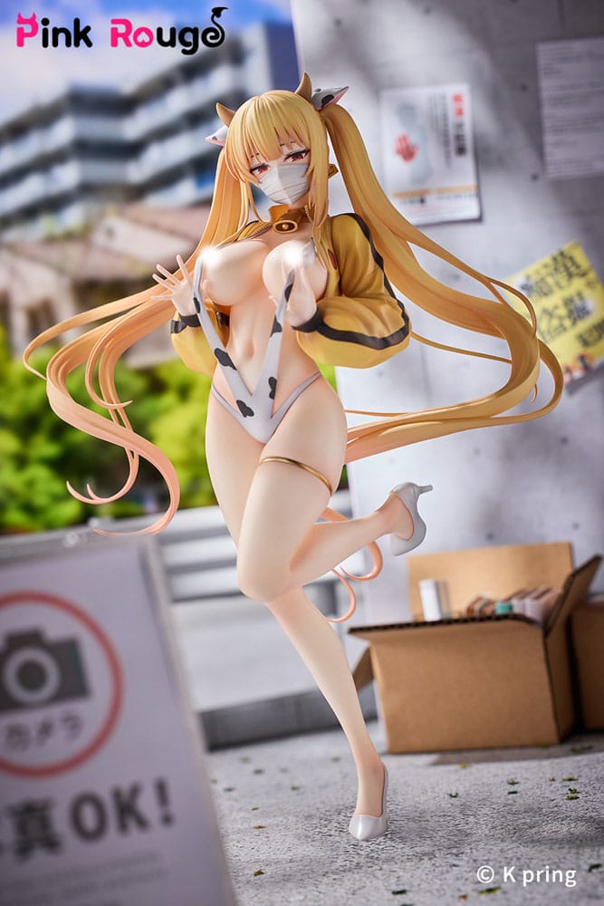Original Character by Kedama Tamano PVC Statue 1/7 K Pring Sayuri Dairy Cow Special Ver. 24 cm