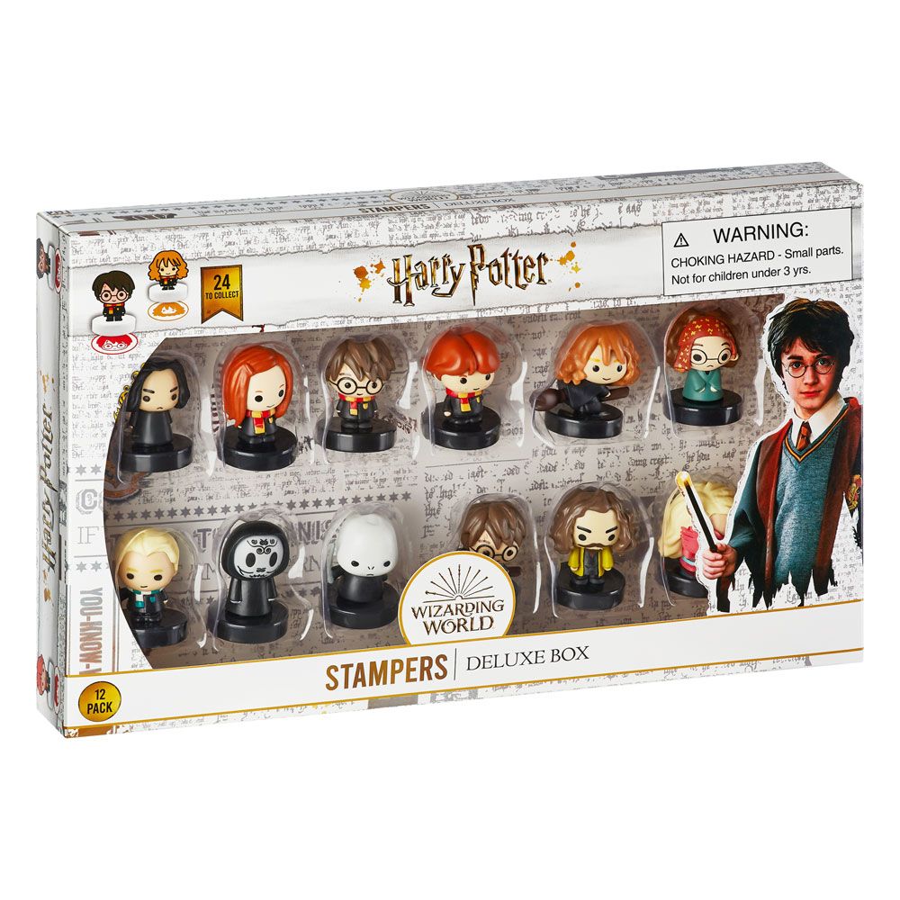 Harry Potter Stempel 12er-Pack Wizarding World Set B 4 cm - Beschädigte Verpackung