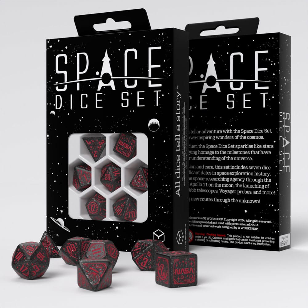 Space Würfel Set Voyager (7)