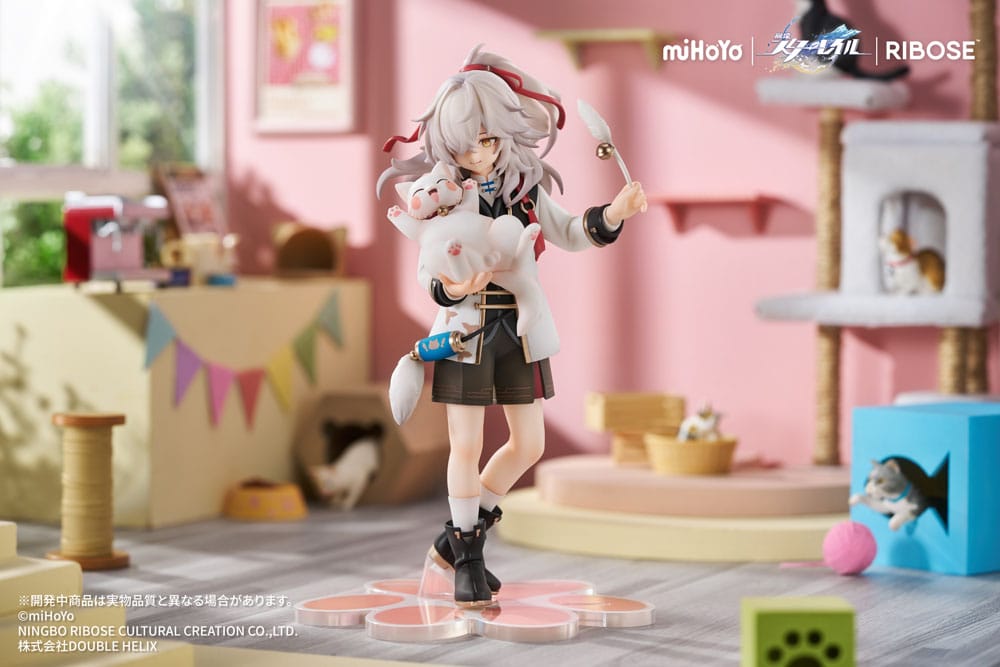 Honkai: Star Rail Rise Up Little Cat Series PVC Statue Jing Yuan 20 cm