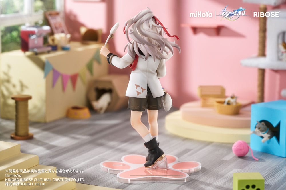 Honkai: Star Rail Rise Up Little Cat Series PVC Statue Jing Yuan 20 cm