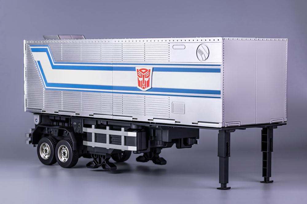 Transformers Interaktiver & selbst-verwandelndes Fahrzeug Optimus Prime Flagship Series Trailer Kit 91 cm
