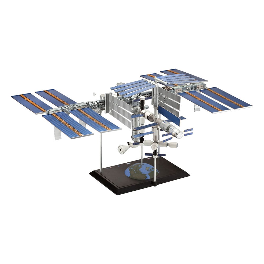 International Space Station ISS Modellbausatz 1/144 25th Anniversary Platinum Edition 74 cm