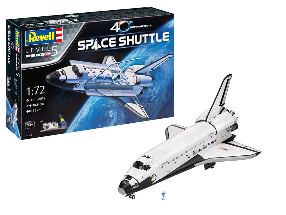 NASA Modellbausatz Geschenkset 1/72 Space Shuttle 49 cm