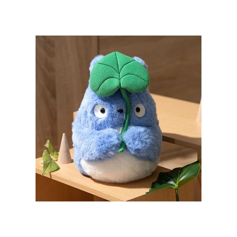 Mein Nachbar Totoro Nakayoshi Plüschfigur Medium Totoro with leaf 20 cm